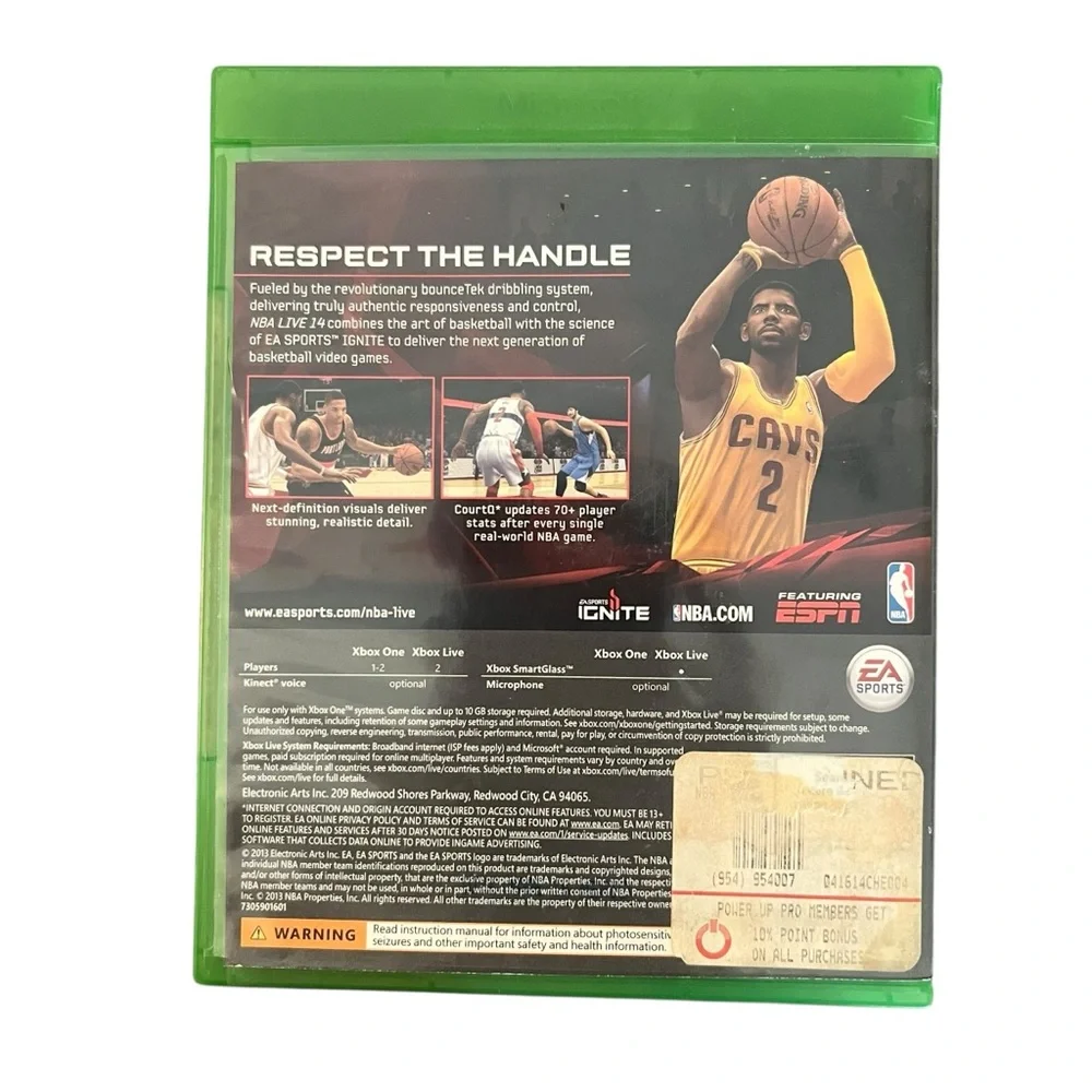 NBA‎ Live 14 (Microsoft Xbox One, 2013)